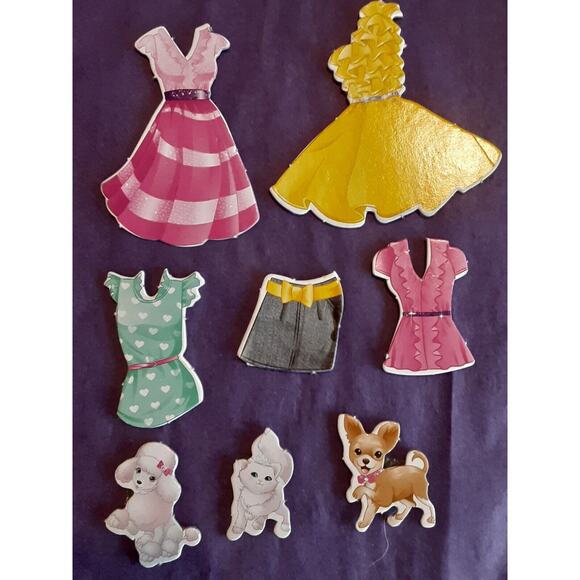 Barbie Paper Doll Fashion Magnet Maker 2001 by Tara Toys Vintage Play Style - Picture 11 of 12